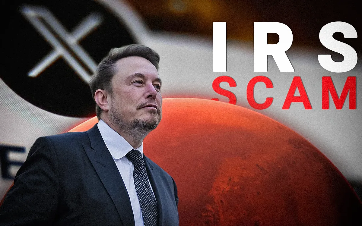 IRS scam using Elon Musk’s name to target cryptocurrency users